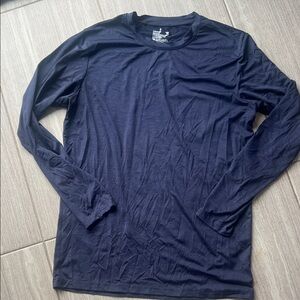 Men's Navy Long Sleeve Shirt